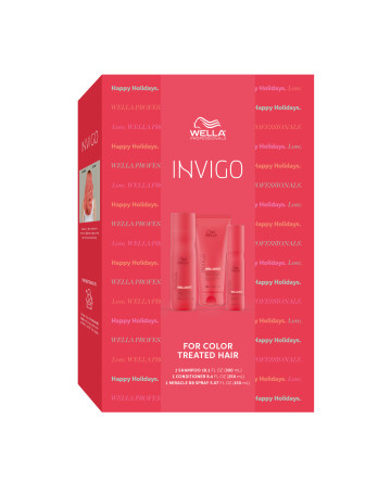 Wella Holiday: Invigo Brilliance Color Protection Kit 3pc